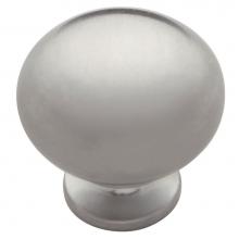 Hickory Hardware P6091-26D - 1-1/4 In. Satin Chrome Cabinet Knob