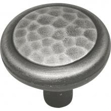 Hickory Hardware P7528-AP - Arts & Crafts Collection Knob 1-1/4'' Diameter Antique Pewter Finish