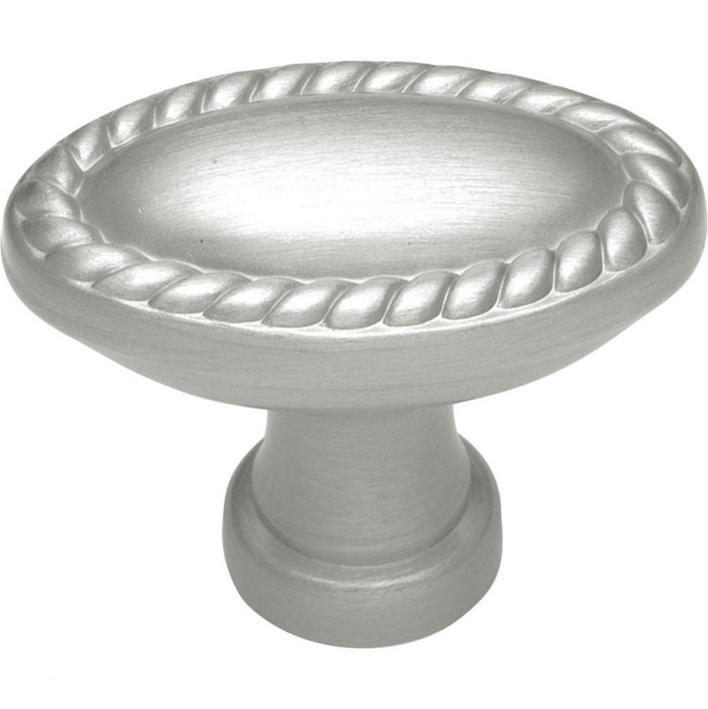 Knob 1-3/8'' X 7/8'' Oval