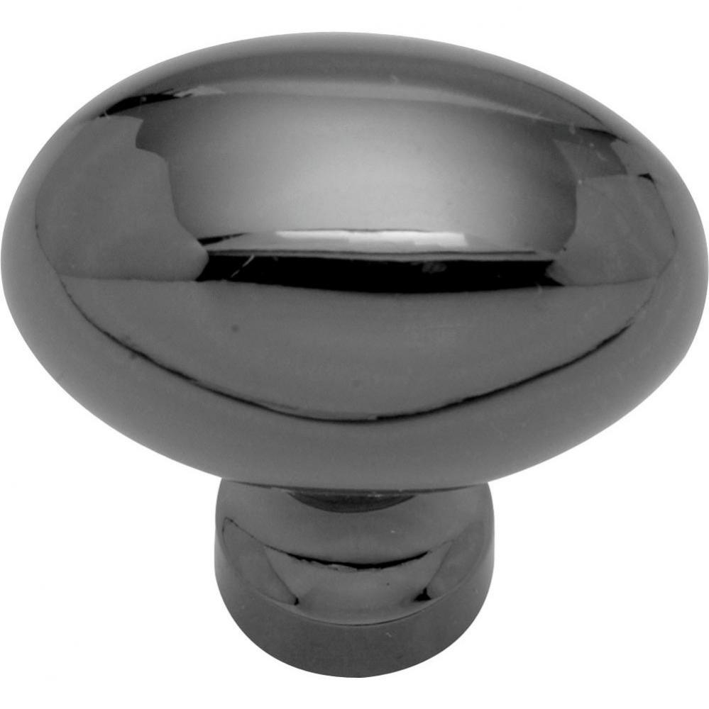 Knob, 1-3/8'' X 15/16'' Oval