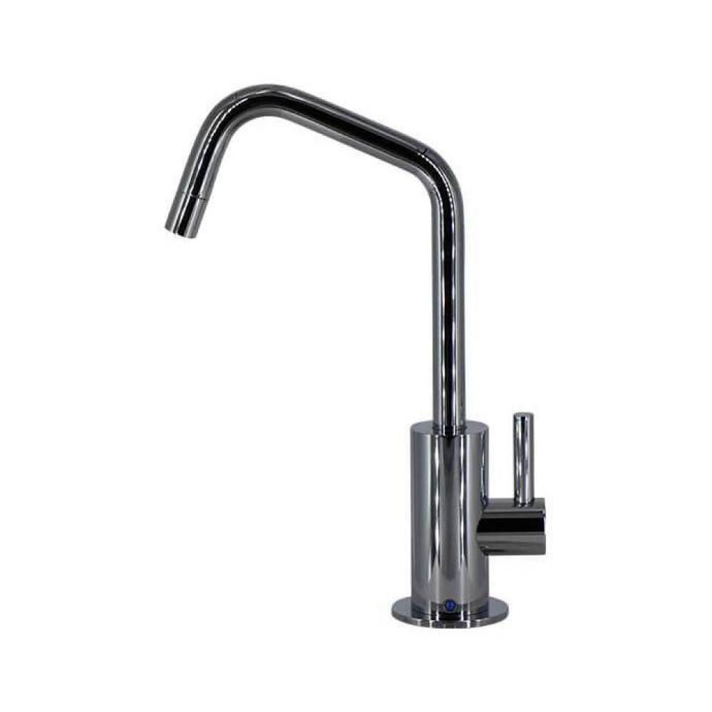 Point-of-Use Drinking Faucet with Contemporary Round Body & Handle (120-degree Spout)