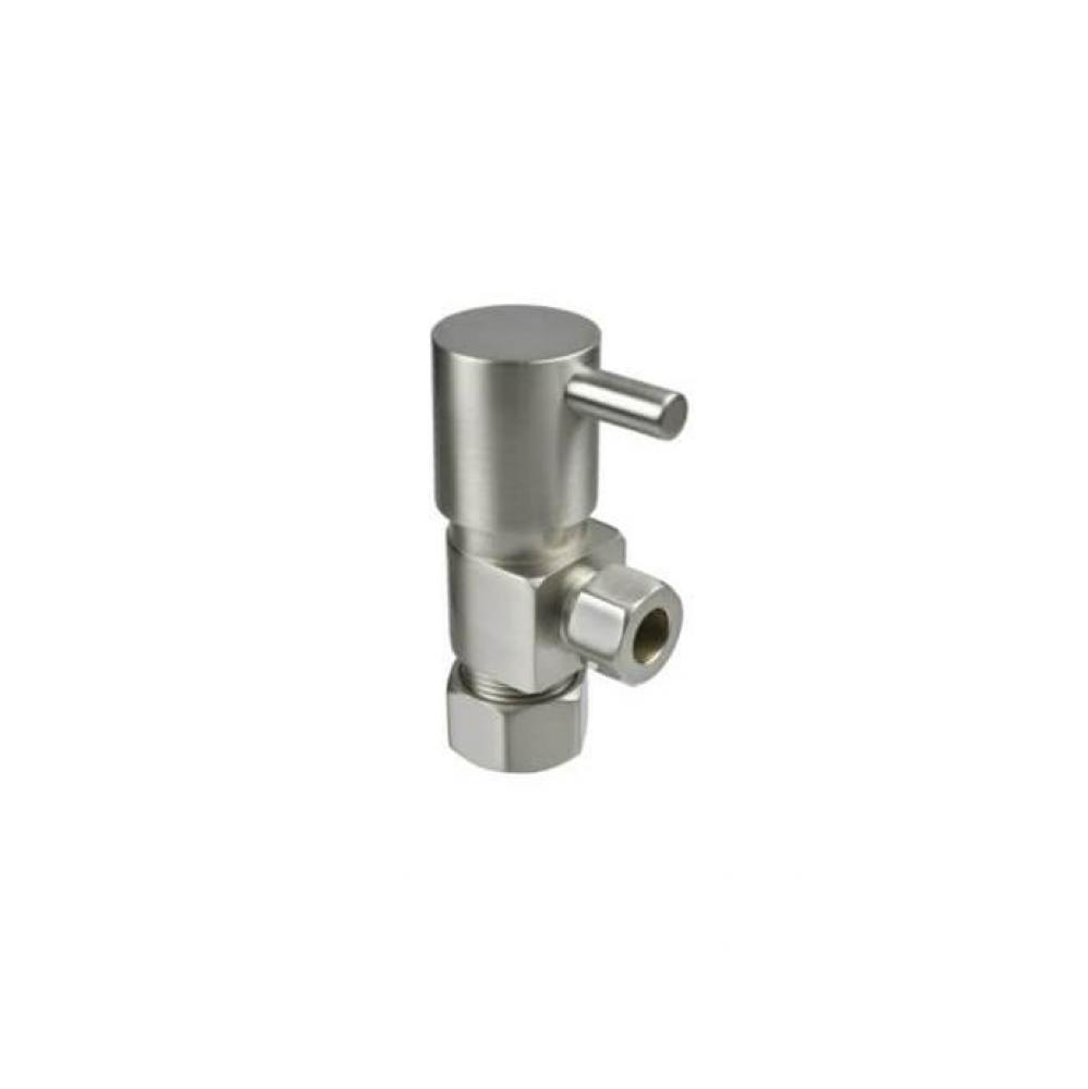 Contemporary Lever Handle with 1/4 Turn Ceramic Disc Cartridge Valve - Lead Free - Angle (1/2 Inch