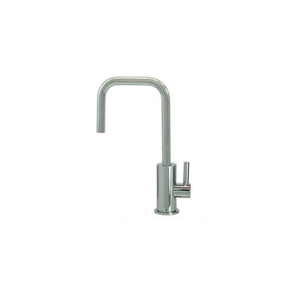 Point-of-Use Drinking Faucet with Contemporary Round Body & Handle (90° Spout)