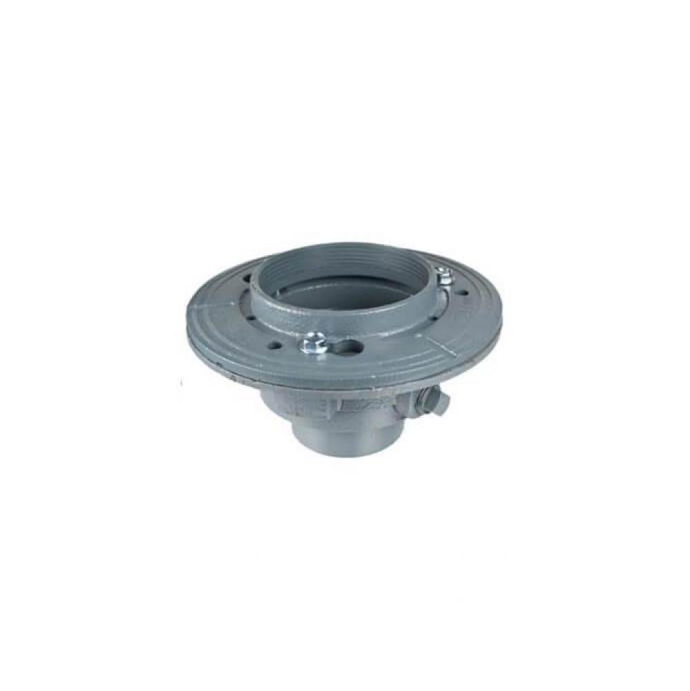 Shower Drain Body - Cast Iron Rough (No Hub) - Use with MT506-GRID