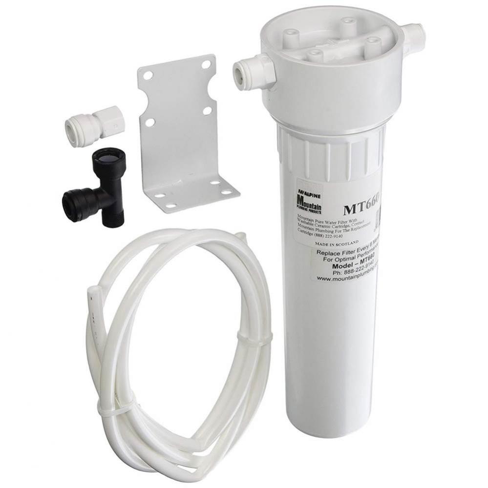 Mountain Pure® Ceramic Water Filtration System - Plastic Canister