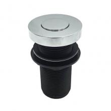 Mountain Plumbing MT958/CPB - Round Replacement ''Deluxe'' Flush Waste Disposer Air Switch Button