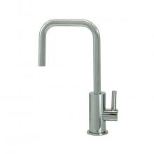 Mountain Plumbing MT1833-NL/IW - Point-of-Use Drinking Faucet with Contemporary Round Body and Handle (90 degree Spout)