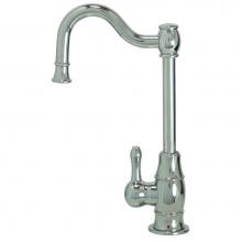 Mountain Plumbing MT1870-NL/CPB - Hot Water Faucet with Traditional Double Curved Body & Curved Handle