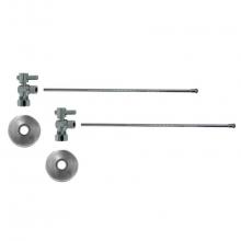 Mountain Plumbing MT493BL-NL/PCP - Lavatory Supply Kit - Mini Lever Handle with 1/4 Turn Ball Valve (MT521-NL) - Angle, No Trap