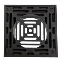 Mountain Plumbing MT508-GRID/ULB - 6'' Square Grid Drain