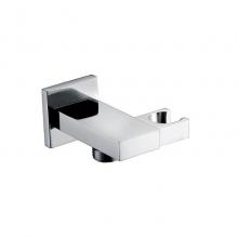 Mountain Plumbing MT61S/CPB - Rectangular Waterway Elbow with Adjustable Handshower Holder