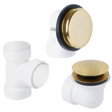 Mountain Plumbing BDWUNVP/CPB - PVC Plumber's Half Kit with EZ Click™ Trim (Designer Face Plate)