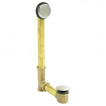 Mountain Plumbing BDWUNV45/CPB - Soft Toe Touch Style Bath Waste & Overflow Drain (Brass Body) - For Center Drain Tubs