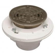 Mountain Plumbing MT509A/CPB - 6'' Round ABS shower drain