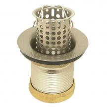 Mountain Plumbing MT710/CPB - 2-1/2'' Brass Bar/Prep Strainer with Lift-Out Basket
