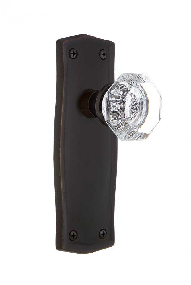 Nostalgic Warehouse Prairie Plate Passage Waldorf Door Knob in Timeless Bronze