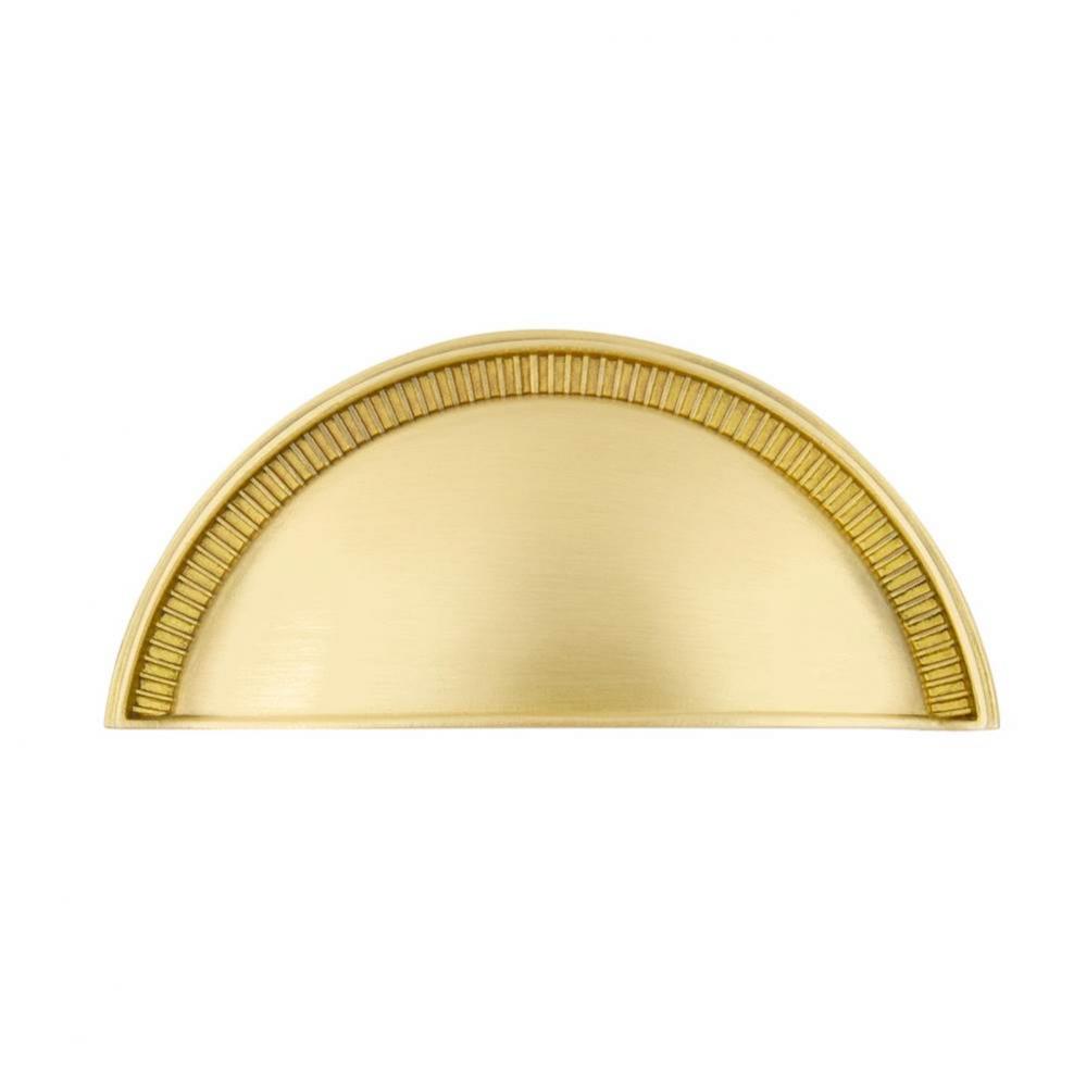 Nostalgic Warehouse Cup Pull Soleil in Satin Brass