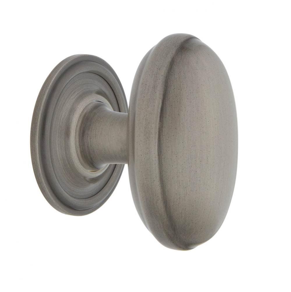 Nostalgic Warehouse Homestead Brass 1 3/4'' Cabinet Knob with Classic Rose in Antique Pe