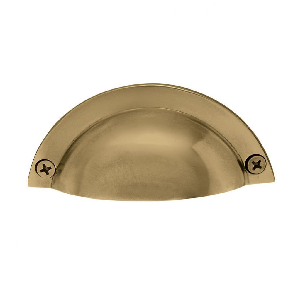 Nostalgic Warehouse Plain Bin Pull in Antique Brass