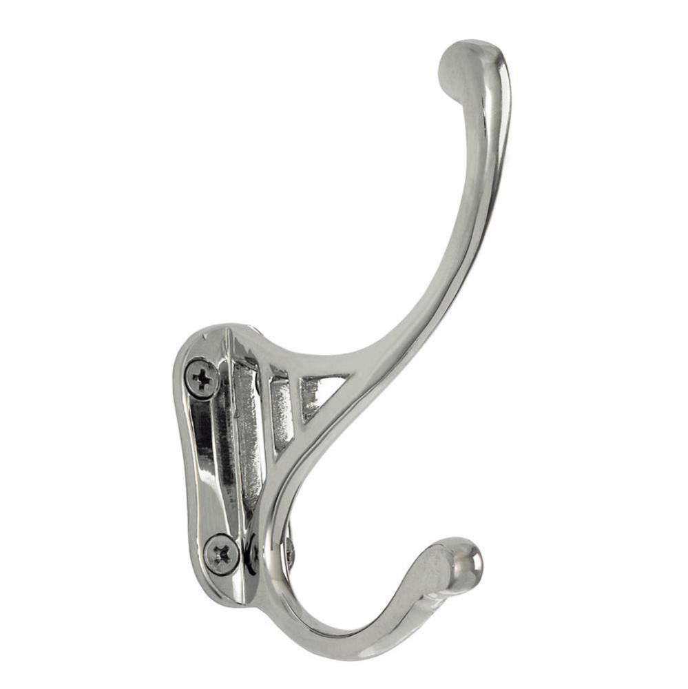 Nostalgic Warehouse Classic Coat Hook in Bright Chrome