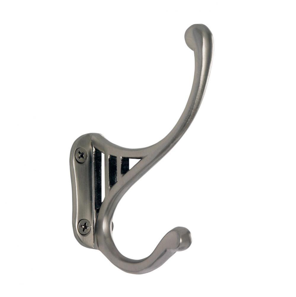 Nostalgic Warehouse Classic Coat Hook in Satin Nickel