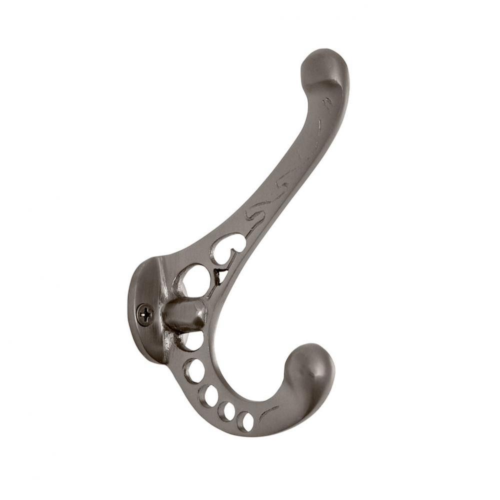 Nostalgic Warehouse Victorian Coat Hook in Satin Nickel