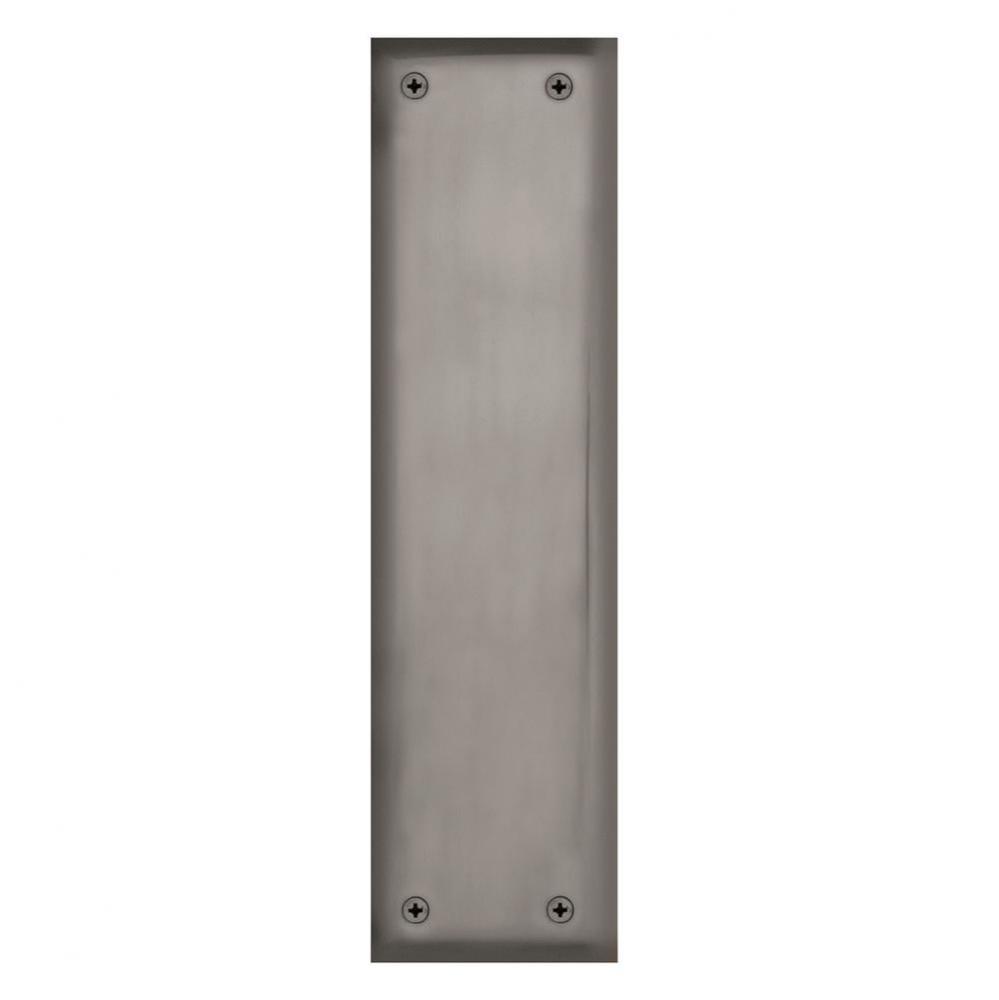 Nostalgic Warehouse New York Pushplate in Satin Nickel