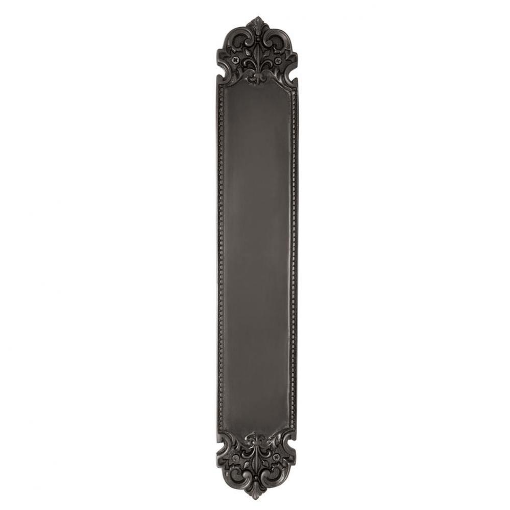 Nostalgic Warehouse San Francisco Pushplate in Oil-Rubbed Bronze