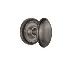 Nostalgic Warehouse 704669 - Nostalgic Warehouse Rope Rosette Passage Homestead Door Knob in Antique Pewter