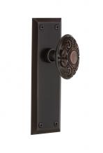 Nostalgic Warehouse 705051 - Nostalgic Warehouse New York Plate Passage Victorian Door Knob in Timeless Bronze