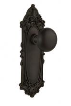 Nostalgic Warehouse 705066 - Nostalgic Warehouse Victorian Plate Passage New York Door Knob in Oil-Rubbed Bronze