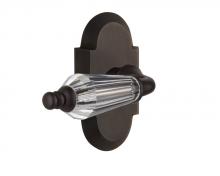 Nostalgic Warehouse 708589 - Nostalgic Warehouse Cottage Plate Passage Parlor Lever in Oil-Rubbed Bronze