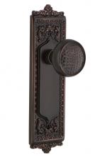 Nostalgic Warehouse 708890 - Nostalgic Warehouse Egg & Dart Plate Passage Craftsman Door Knob in Timeless Bronze