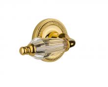 Nostalgic Warehouse 709692 - Nostalgic Warehouse Rope Rosette Passage Parlor Lever in Polished Brass