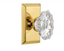 Nostalgic Warehouse 709753 - Nostalgic Warehouse Studio Plate Passage Chateau Door Knob in Polished Brass