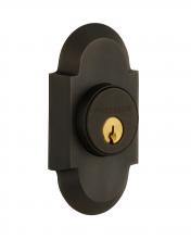 Nostalgic Warehouse 713198 - Nostalgic Warehouse Cottage Plate Double Cylinder Deadbolt in Oil-Rubbed Bronze