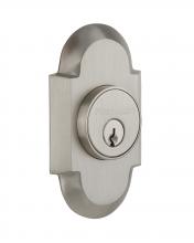 Nostalgic Warehouse 713200 - Nostalgic Warehouse Cottage Plate Double Cylinder Deadbolt in Satin Nickel