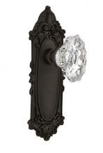 Nostalgic Warehouse 713662 - Nostalgic Warehouse Victorian Plate Passage Chateau Door Knob in Oil-Rubbed Bronze