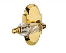 Nostalgic Warehouse 714076 - Nostalgic Warehouse Cottage Plate Passage Parlor Lever in Polished Brass