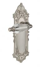 Nostalgic Warehouse 714312 - Nostalgic Warehouse Victorian Plate Double Dummy Parlor Lever in Satin Nickel