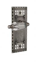 Nostalgic Warehouse 714319 - Nostalgic Warehouse Craftsman Plate Double Dummy Parlor Lever in Antique Pewter