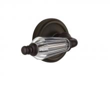 Nostalgic Warehouse 714365 - Nostalgic Warehouse Classic Rosette Privacy Parlor Lever in Oil-Rubbed Bronze