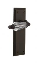 Nostalgic Warehouse 714390 - Nostalgic Warehouse New York Plate Privacy Parlor Lever in Oil-Rubbed Bronze