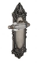 Nostalgic Warehouse 717934 - Nostalgic Warehouse Victorian Plate Privacy Parlor Lever in Antique Pewter