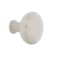 Nostalgic Warehouse 756093 - Nostalgic Warehouse New York Brass 1 3/8'' Cabinet Knob in Satin Nickel