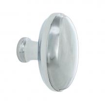 Nostalgic Warehouse 756122 - Nostalgic Warehouse Homestead Brass 1 3/4'' Cabinet Knob in Bright Chrome