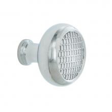Nostalgic Warehouse 756138 - Nostalgic Warehouse Craftsman Brass 1 3/8'' Cabinet Knob in Bright Chrome