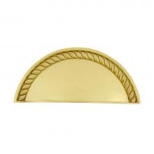 Nostalgic Warehouse 761730 - Nostalgic Warehouse Cup Pull Rope in Polished Brass