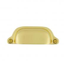 Nostalgic Warehouse 761749 - Nostalgic Warehouse Cup Pull Farm Medium in Unlacquered Brass