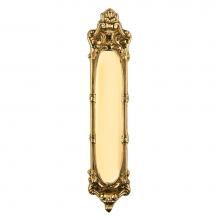 Nostalgic Warehouse 701041 - Nostalgic Warehouse Louis Pushplate in Polished Brass
